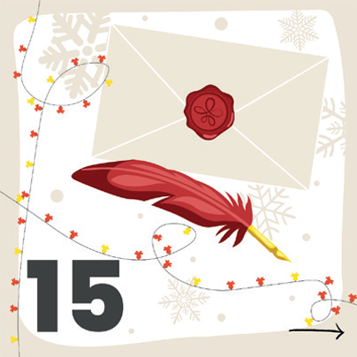 Projet Exprimer - Calendrier de l'avent - Poste du 15/12/23 - graphiste, freelance, digital nomad, communication, identité de marque