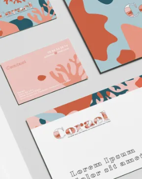 Projet Corael- Supports PAO print - graphiste, freelance, digital nomad, communication, identité de marque