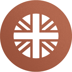 Stickers de redirection vers un document anglais - graphiste, freelance, digital nomad, communication, identité de marque