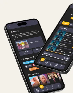 Projet TV Time - Application mobile de gestion de films - graphiste, freelance, digital nomad, communication, identité de marque